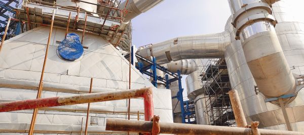 A sulphuric acid plant