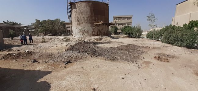 Image of the site during SSSPL team visit