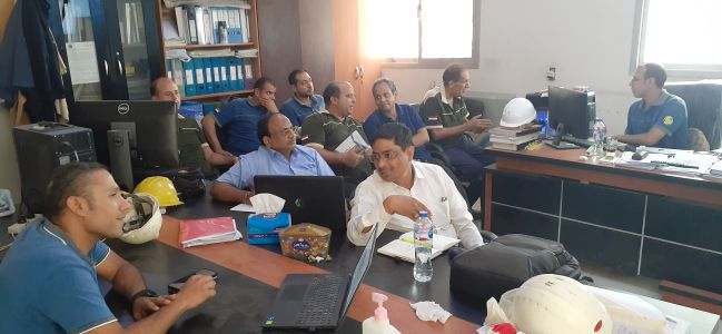 Image of meeting between team SSSPL and AZFC