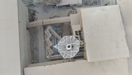 Image of alkali scrubber at site