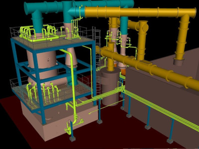 Scrubbing System for 600 TPD SSP Plant